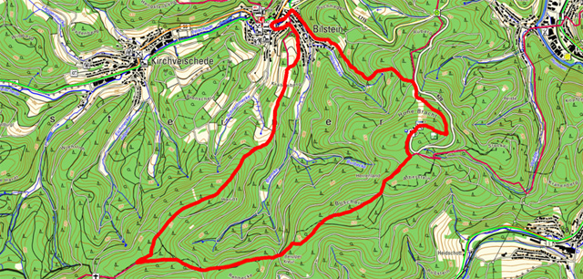 Rundwanderung Hohe Bracht