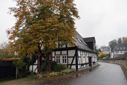 Matzen Haus. Das älteste Ackerbürgerhaus in Eversberg wurde 1595 erbaut