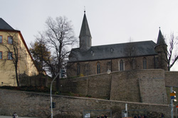 Die Martinikirche in Siegen oberhalb des Kölner Tors