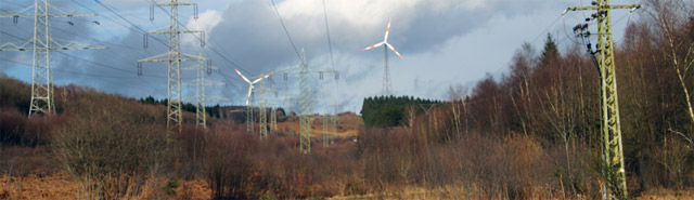 Windräder auf dem Ewigen Fuhrmann