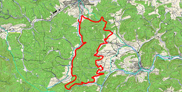 Route Mäanderweg