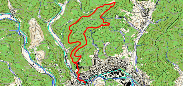 Tourverlauf Mythen- und Sagenweg