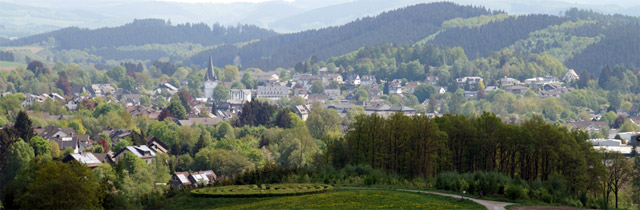 Blick auf Drolshagen