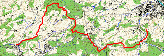 Route Hansaweg (X9) – 4. Etappe