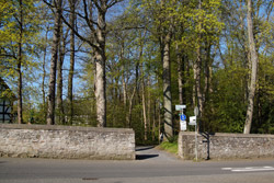 Zugang zum Burggarten