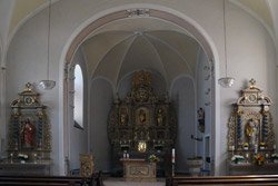 Hauptaltar Kirche St. Hubertus