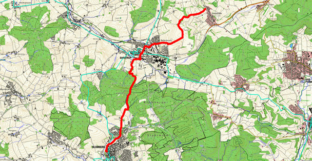 Route Pilgern in Lippe (Ostschleife) – 5. Etappe