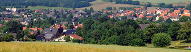 Blick auf Bösingfeld