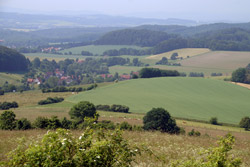 Blick auf Schwelentrup