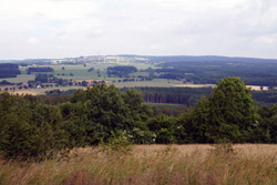 Panoramablick auf der Hohen Asch