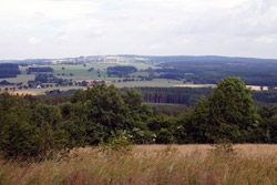 Panoramablick auf der Hohen Asch