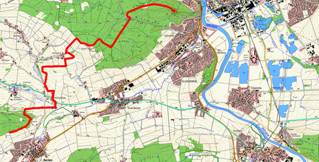 Route Hansaweg (X9) – 6. Etappe