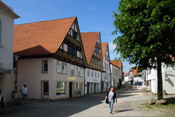 Die Breite Straße in Lemgo