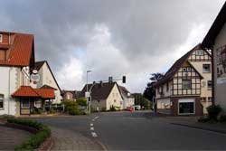 Untere Dorfstraße in Elbrinxen