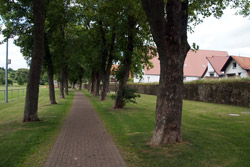 Stadtmauer um die historische Altstadt von Lügde