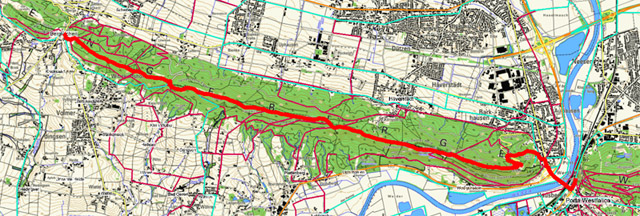 Wanderroute Von Bergkirchen zur Porta Westfalica