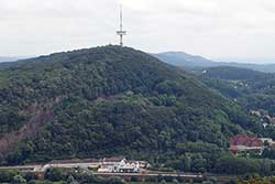 Blick auf den Jakobsberg in Hausberge