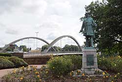 Denkmal des Großen Kurfürsten am Wesertor in Minden