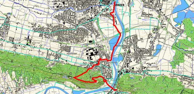 Route Sigwardsweg Etappe 1