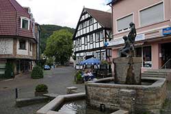 Marktplatz in Hausberge