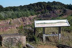 Aussichtspunkt auf der Wülpker Egge