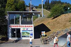 Standseilbahnstation Mühlenkopfschanze (Auslauf)