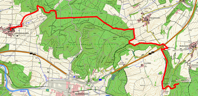 Werra-Burgen-Steig Hessen – Abschnitt 2