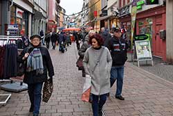 Haupteinkaufsstraße Karlstraße