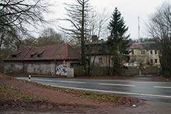 Ruine des früheren Jagdschlosses Hohe Sonne