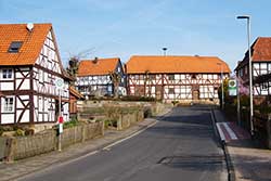 Haltestelle Brückenstraße in Lippoldshausen