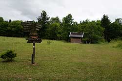 Ehemalige innerdeutsche Grenze bei Volkerode