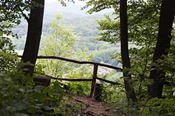 Der Werra-Burgen-Steig Hessen am Weißen Graben