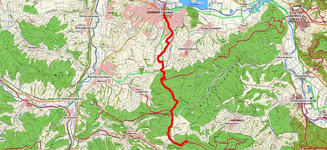 Wegpunkte Werra-Burgen-Steig Hessen – Abschnitt 8