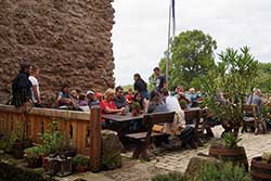 Rast auf der Tannenburg