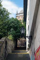 Treppe zum Landgrafenschloss